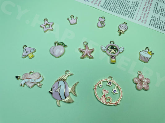 Pink World - Metal DIY Accessories
