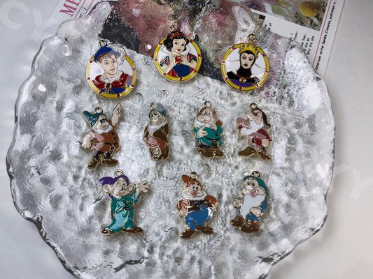 Snow White - Metal DIY Accessories