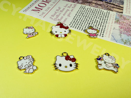 HHelllo Kitty - Metal DIY Accessories