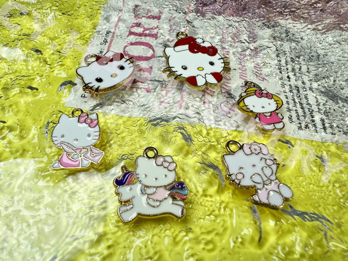 HHelllo Kitty - Metal DIY Accessories