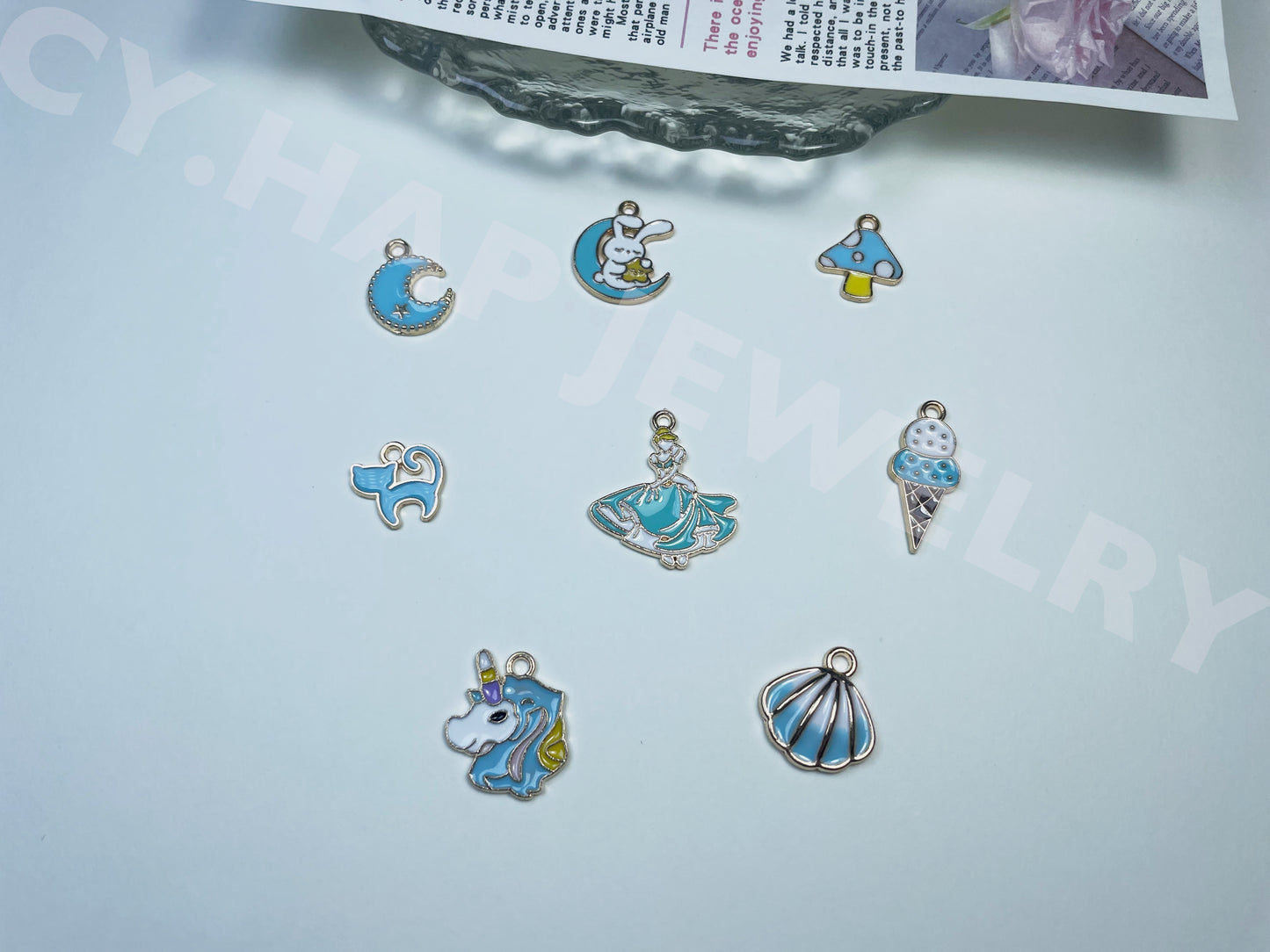 Blue World - Metal DIY Accessories
