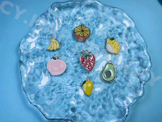 Colorful Fruits - DIY Metal Accessories