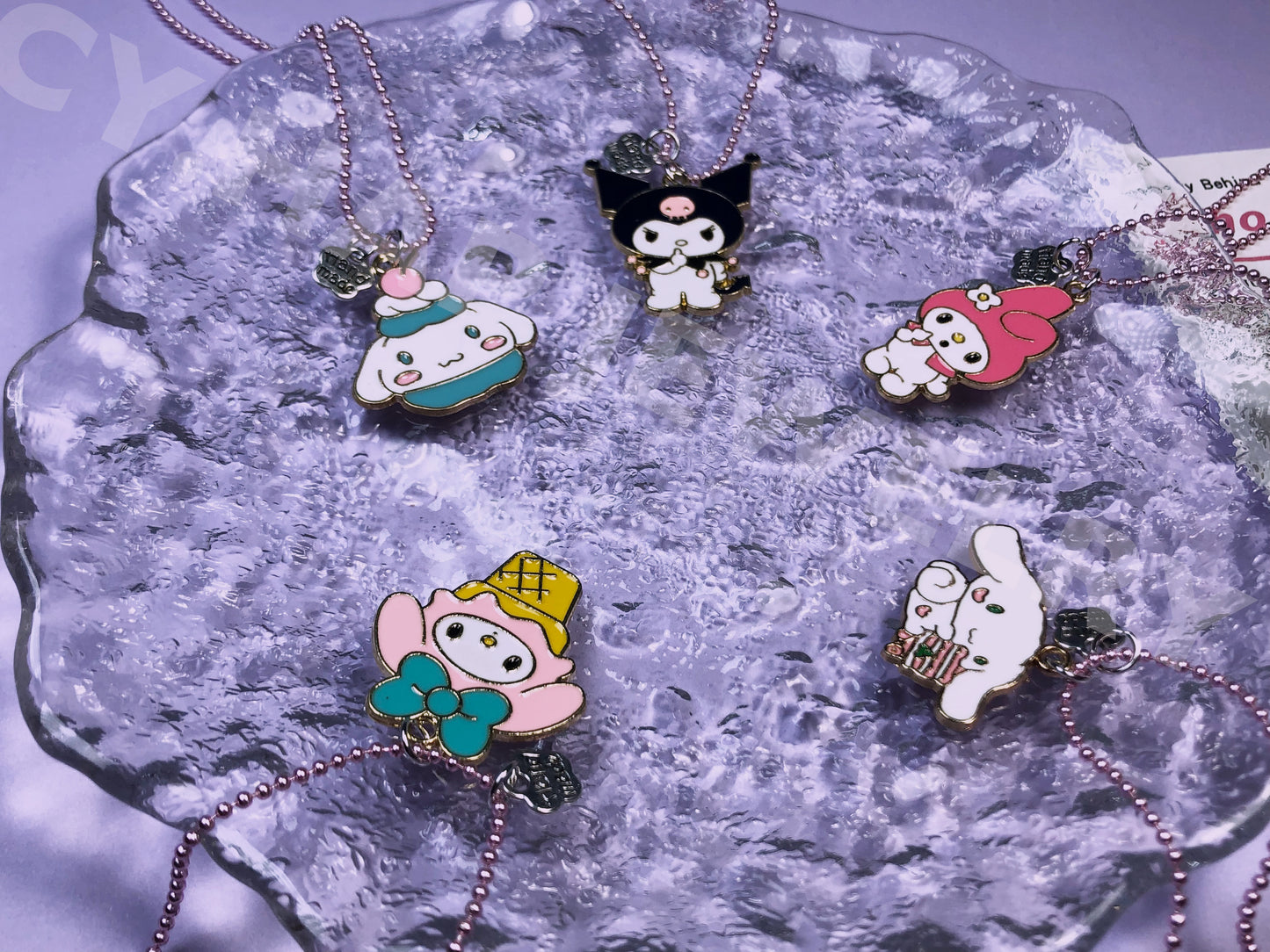 SSanrioo characters with chains - DIY metal accessories
