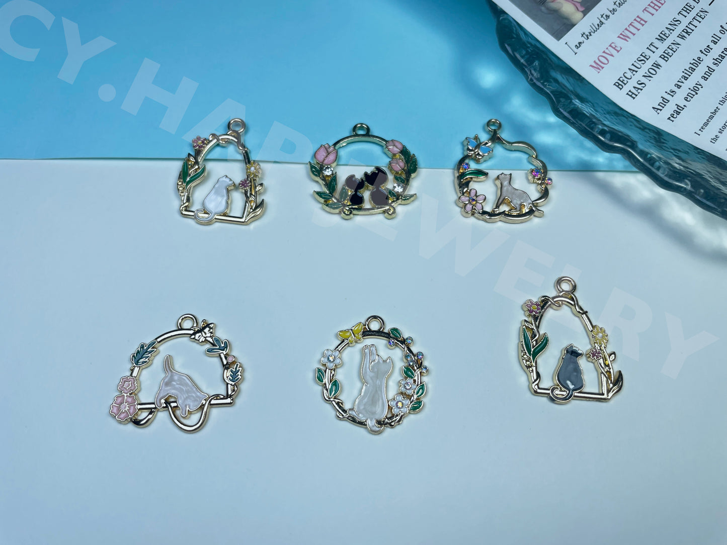 Cute Kitten - DIY Metal Accessories